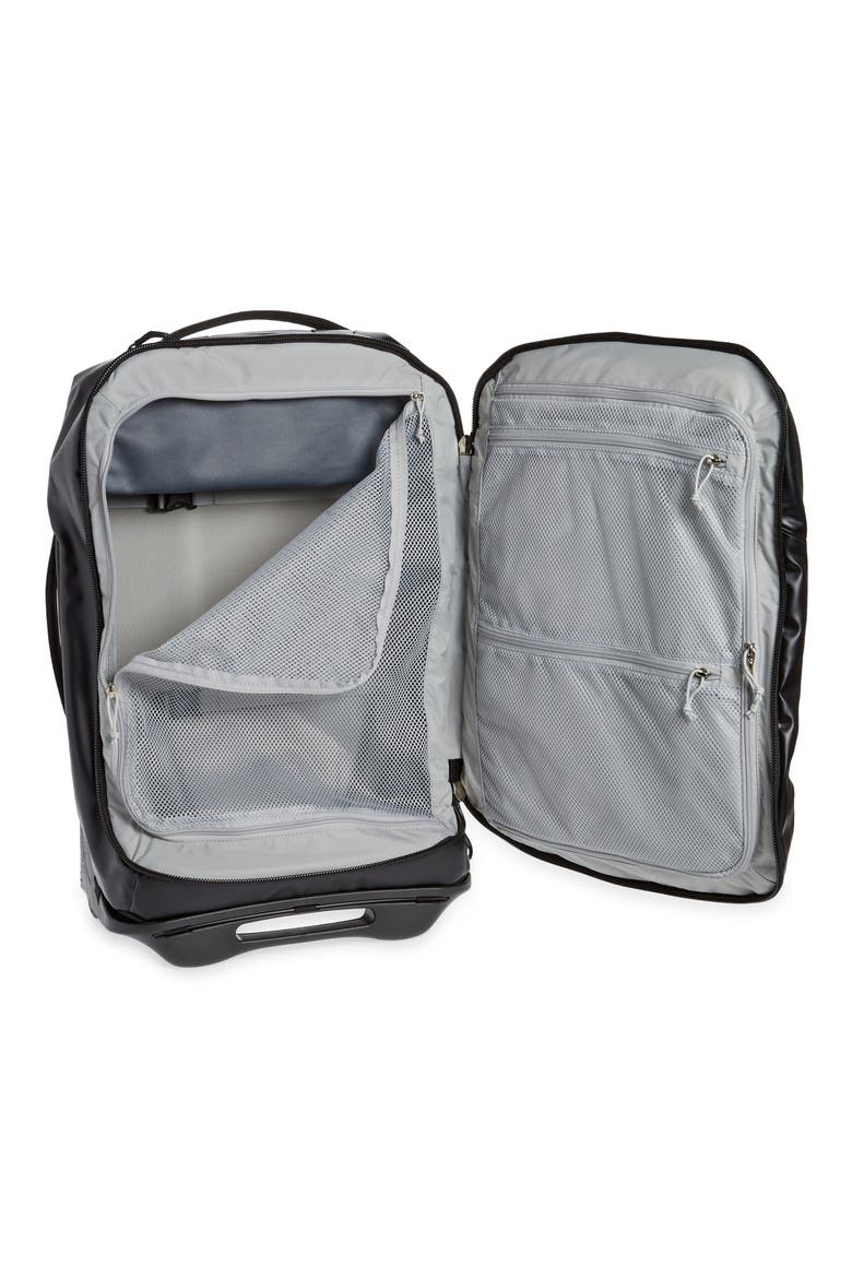 Transporter 38-Liter Wheeled Carry-On Luggage, Alternate, color, BLACK