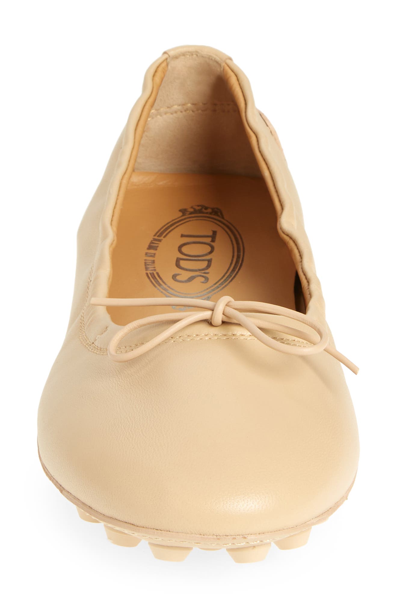 Tod's Gommini Bow Ballet Flat, Alternate, color, 