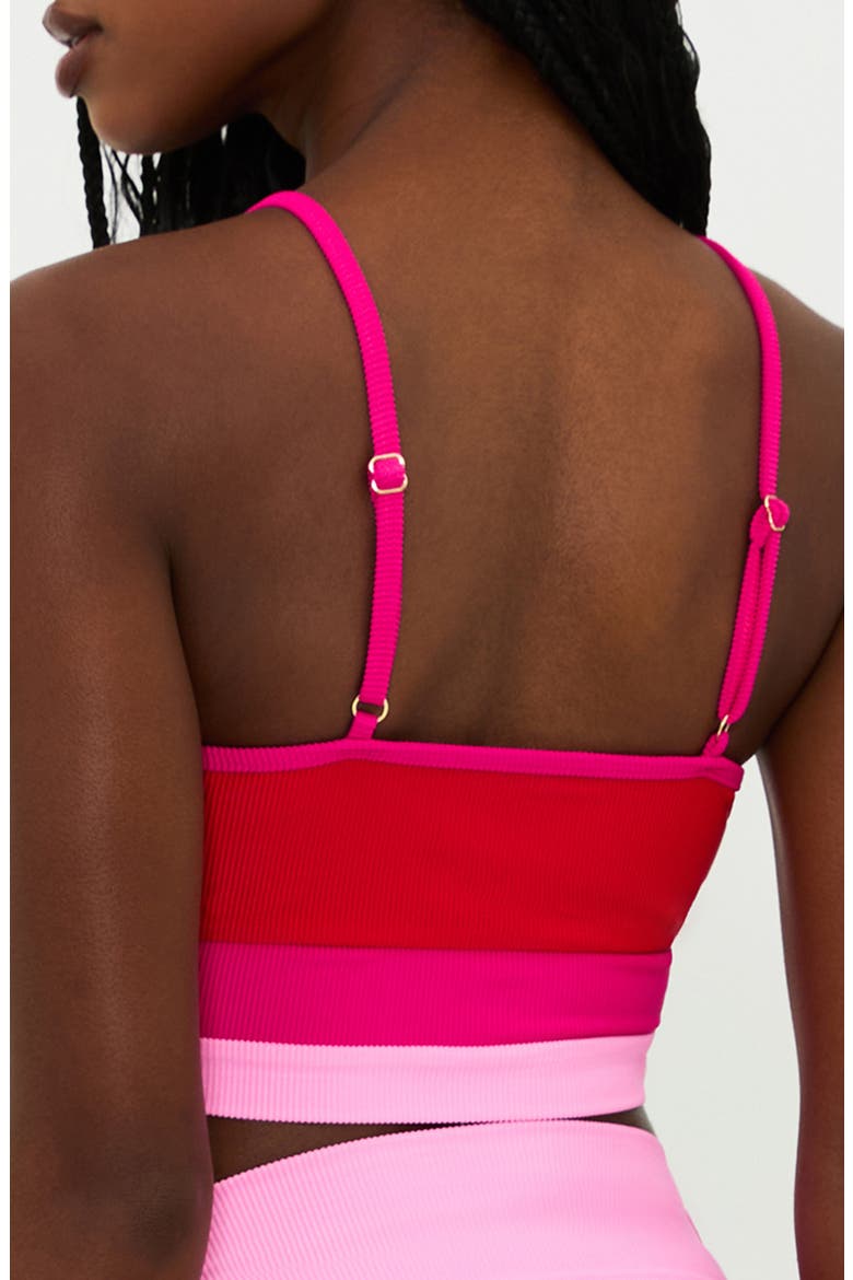 Eva Colorblock Bikini Top, Alternate, color, GUMDROP COLORBLOCK