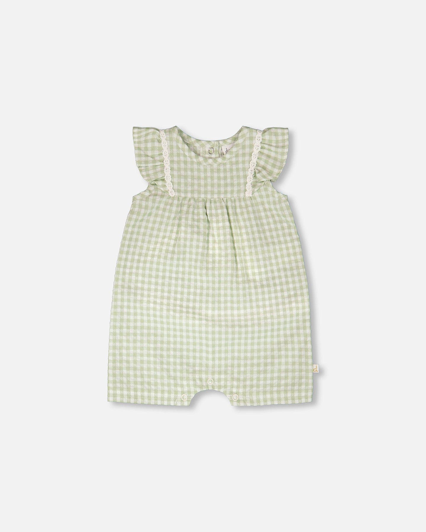 selected Green Gingham