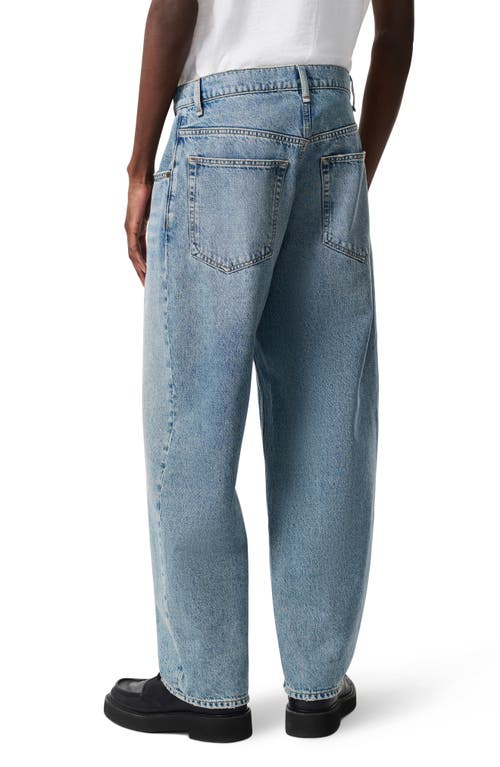 Rag & Bone Rb Baggy Authentic Rigid Straight Leg Jeans In Beacon