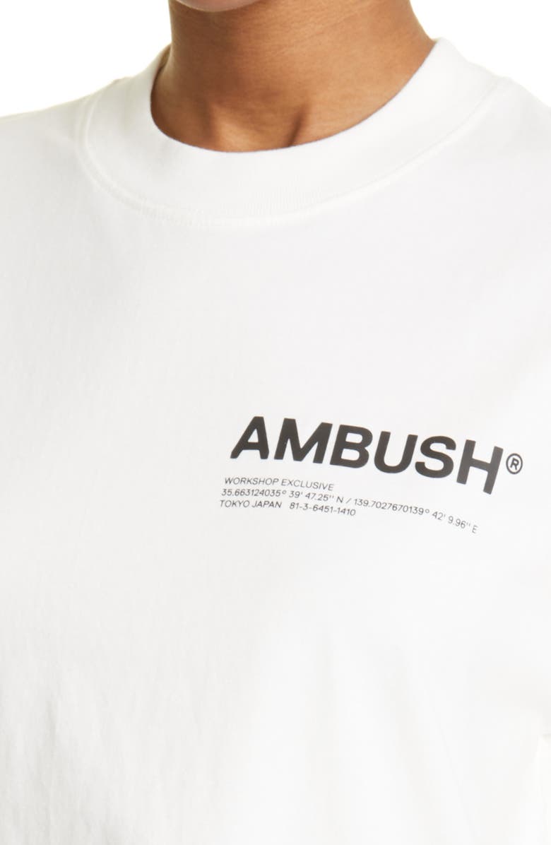 Ambush Workshop Logo Cotton Graphic Tee, Alternate, color, 