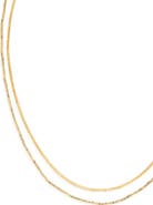 NORDSTROM RACK Demi-Fine Layered Chain Necklace