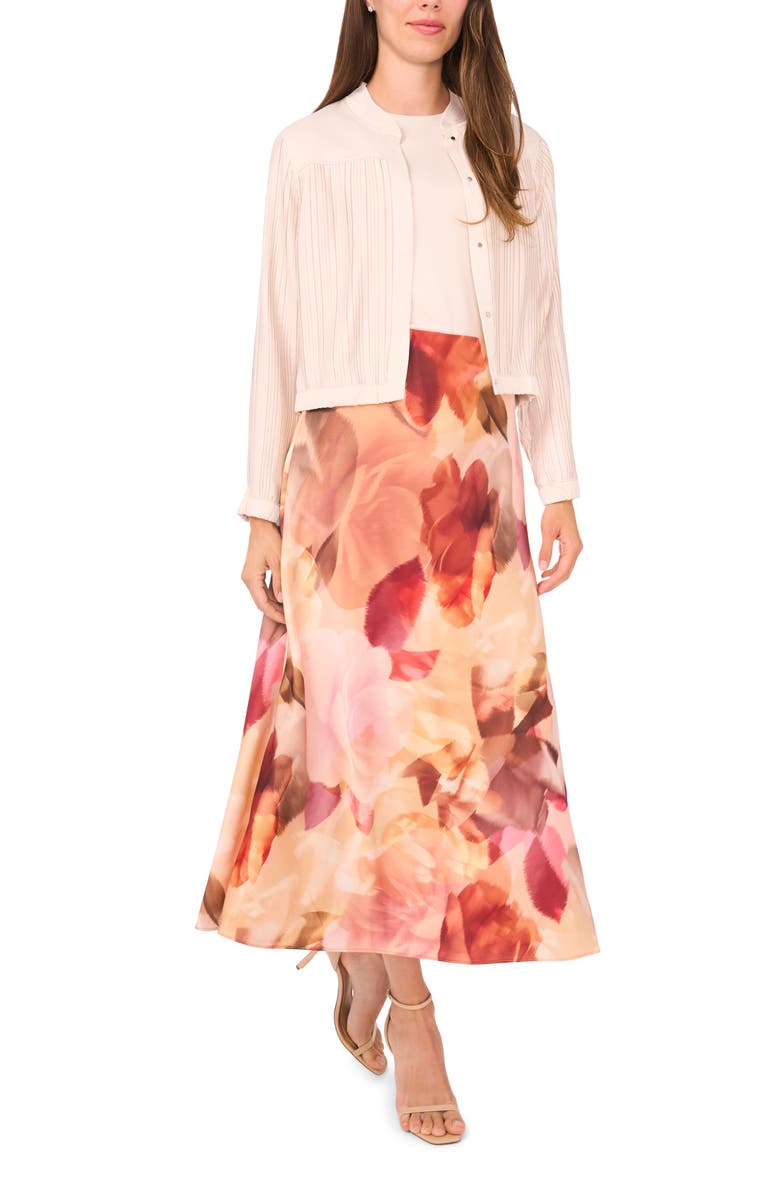 Halogen<sup>®</sup> Pleated Bomber Jacket, Alternate, color, Flax Taupe