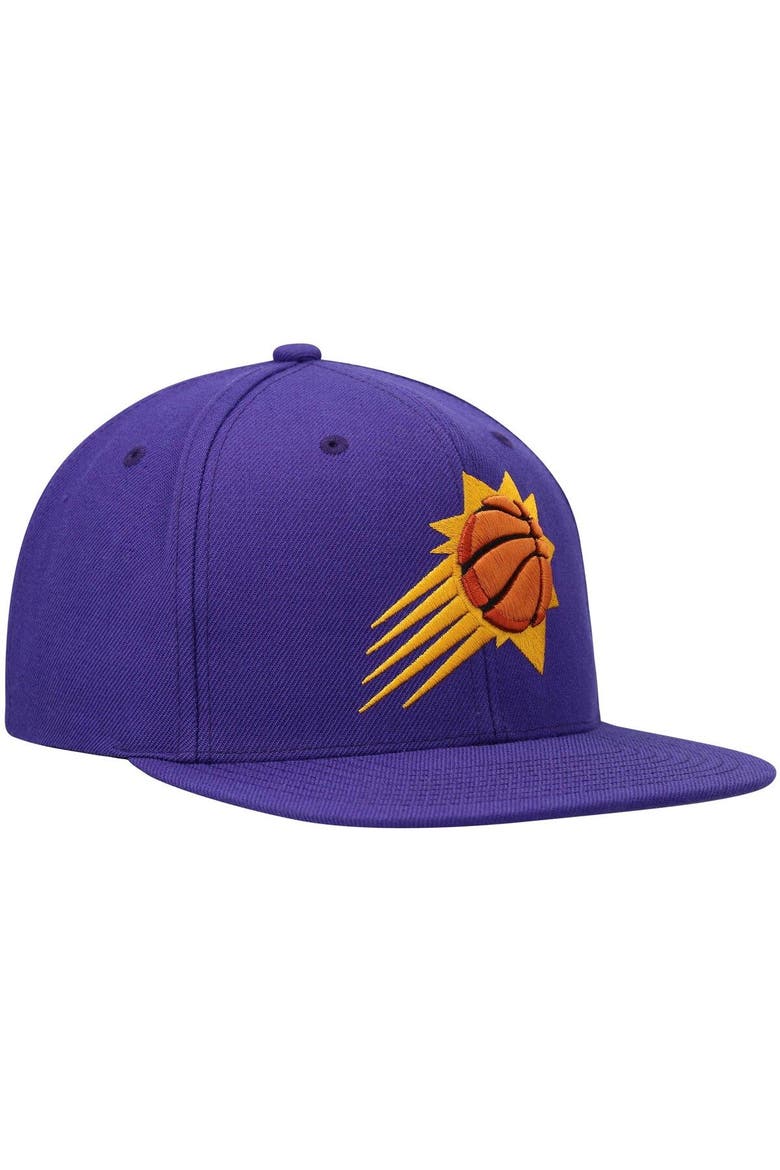 Men's Mitchell & Ness Purple Phoenix Suns Ground 2.0 Snapback Hat, Alternate, color, Purple