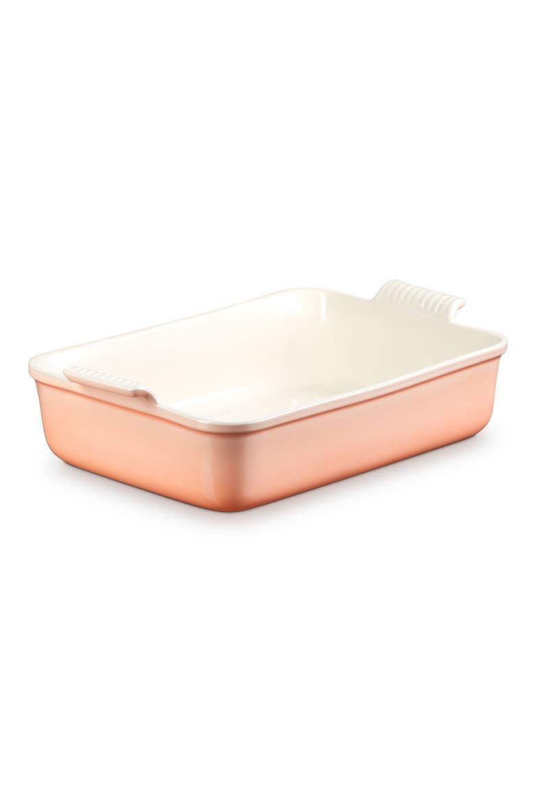 Heritage Stoneware Deep Lasagna Dish, Alternate, color, PECHE