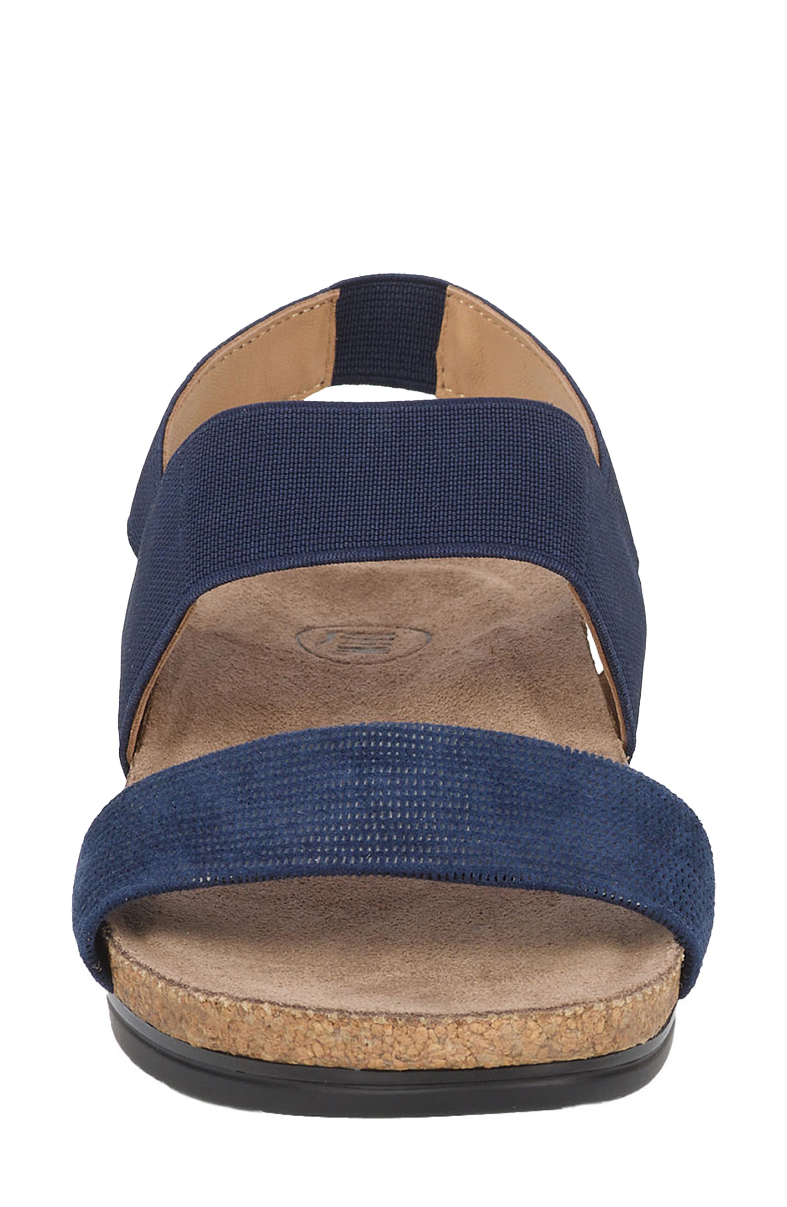 Maeve Slingback Sandal, Alternate, color, NAVY COMBO