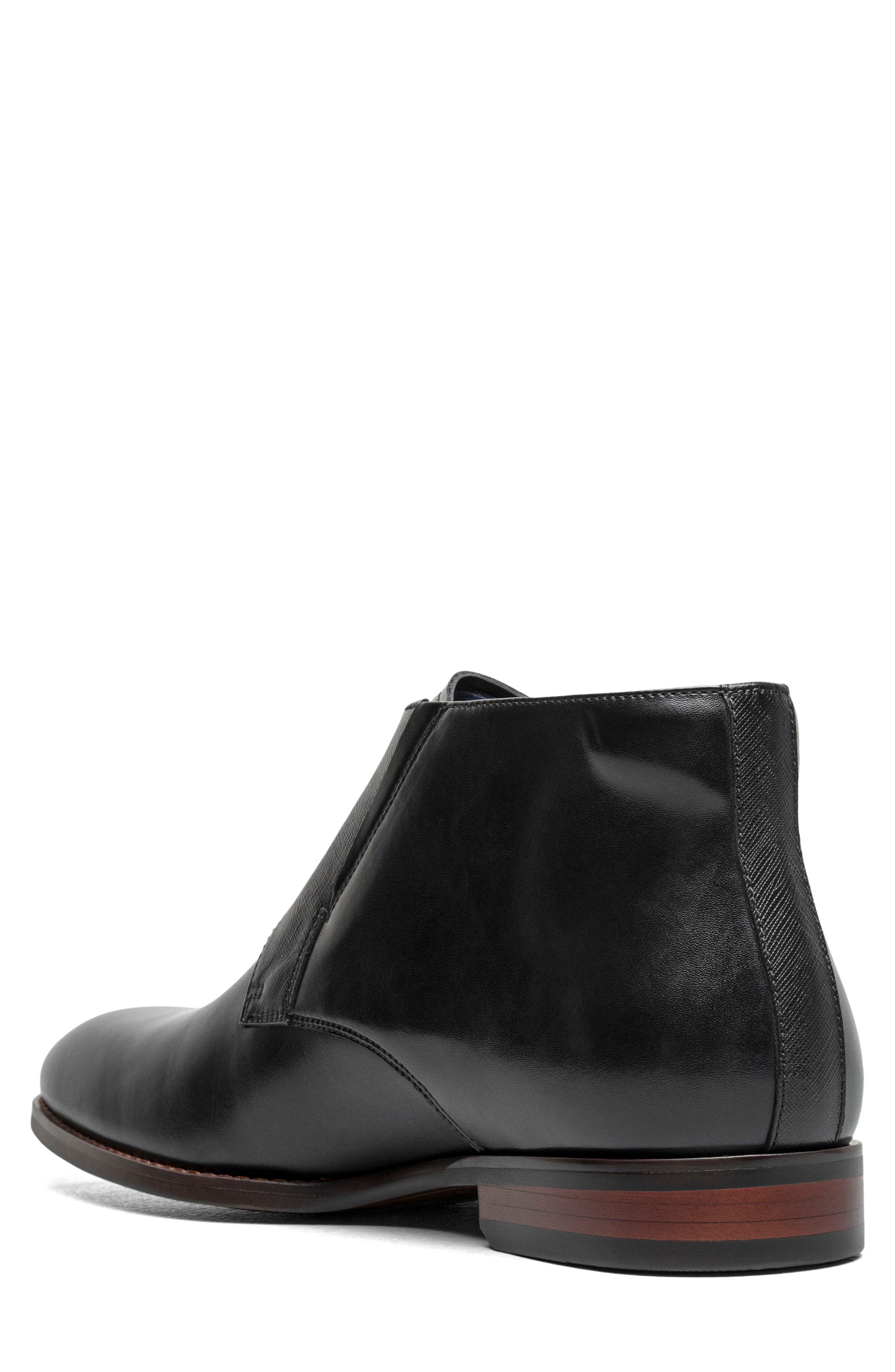 Stacy Adams Kaius Double Monk Strap Boot, Alternate, color, Black