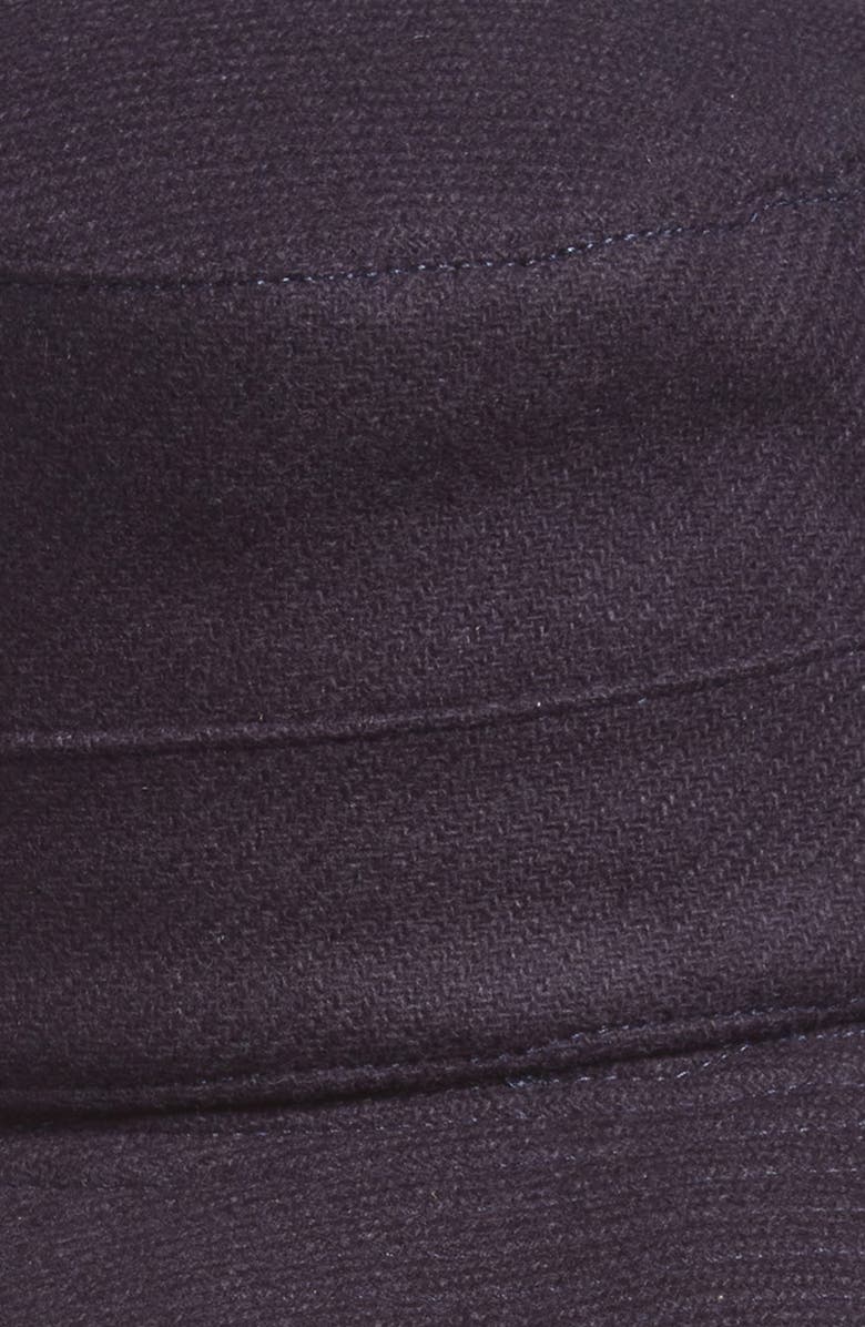 Jacquemus Le Bob Artichaut Bucket Hat, Alternate, color, Dark Navy 390