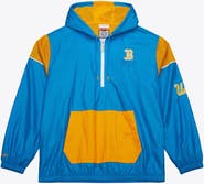 Mitchell & Ness Men's Mitchell & Ness Blue UCLA Bruins Anorak Vintage Logo Half-Zip Hoodie Jacket