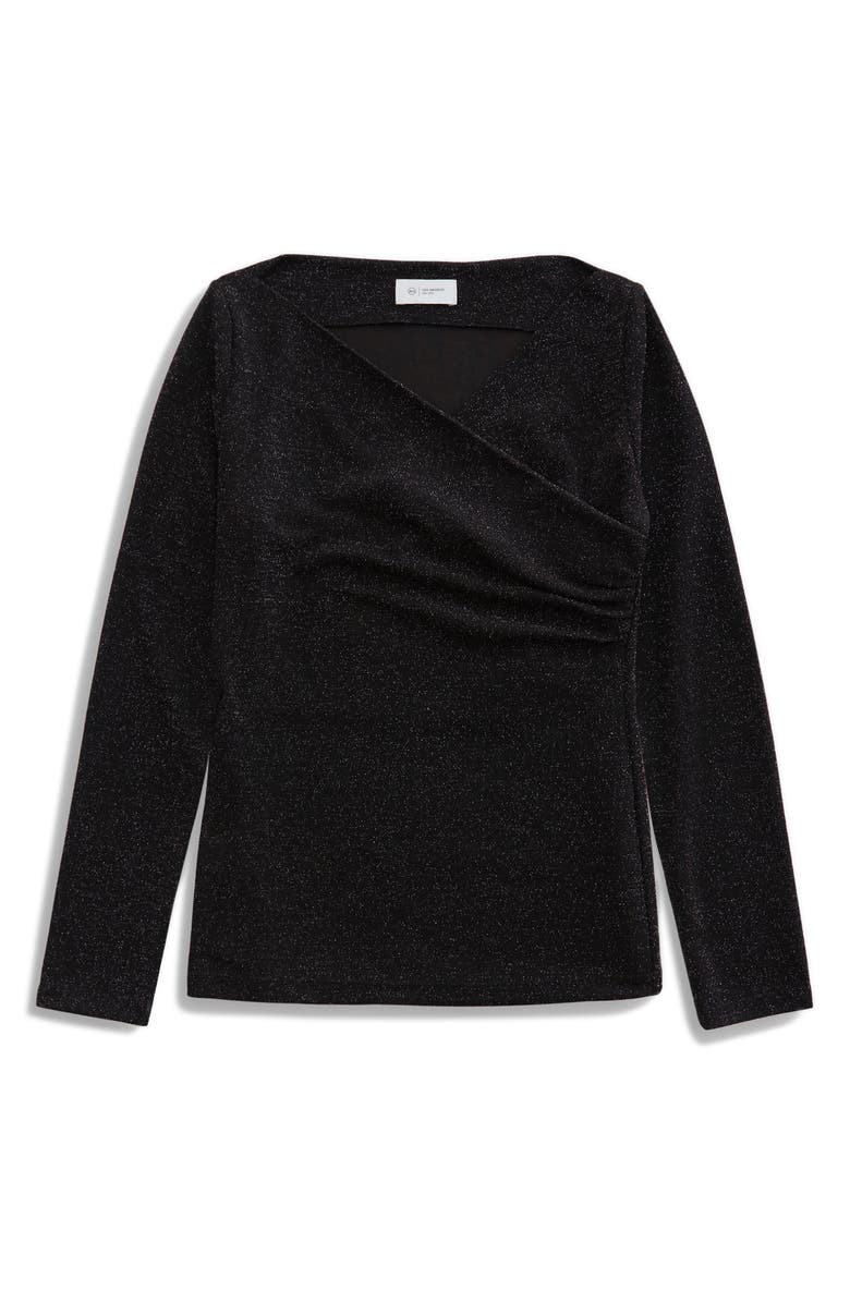 AG Alaya Glitter Top, Alternate, color, All That Glitters