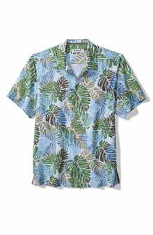 Tommy Bahama Coastal Ease Jade Jungle IslandZone® Camp Shirt