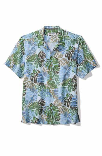 Tommy Bahama Coastal Ease Jade Jungle IslandZone® Camp Shirt
