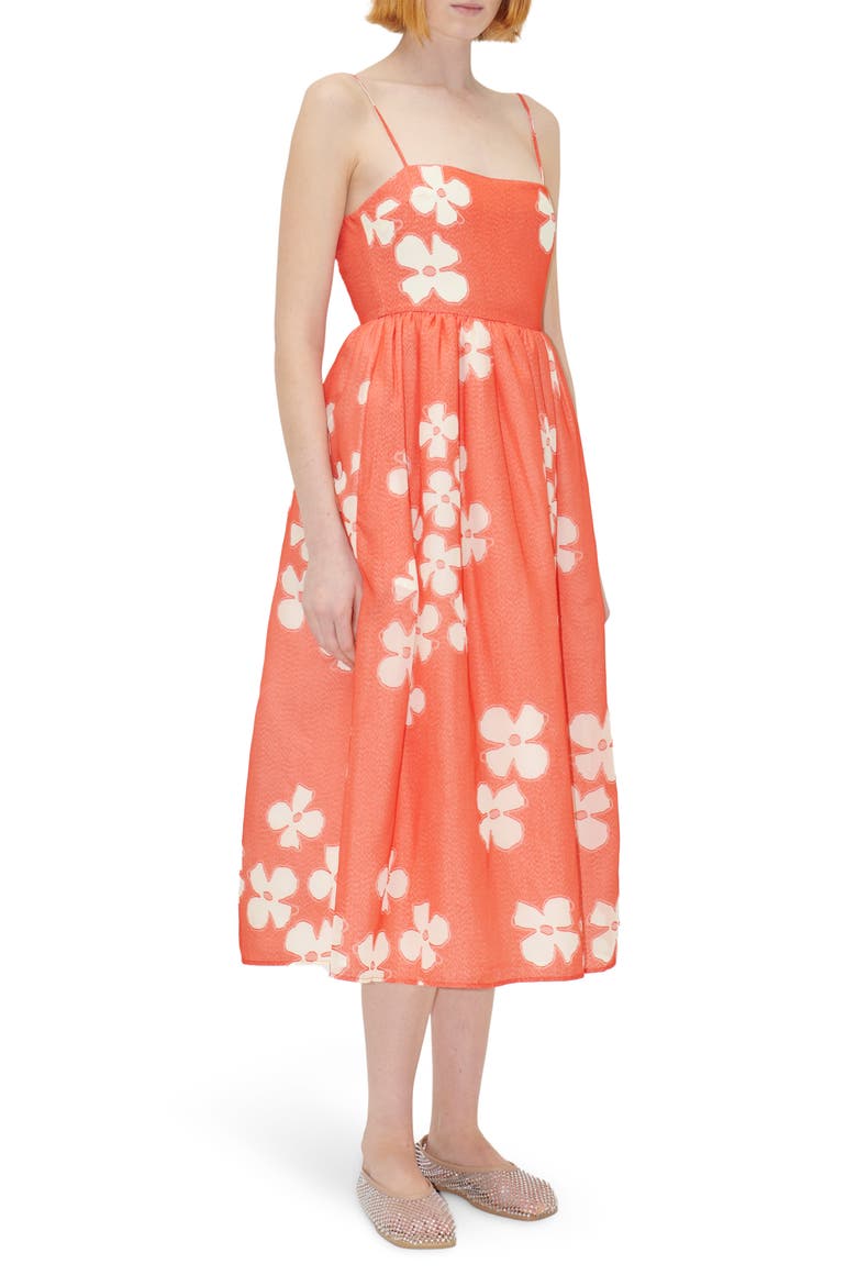 Yanina Floral Sundress, Main, color, DITZY POPPIES