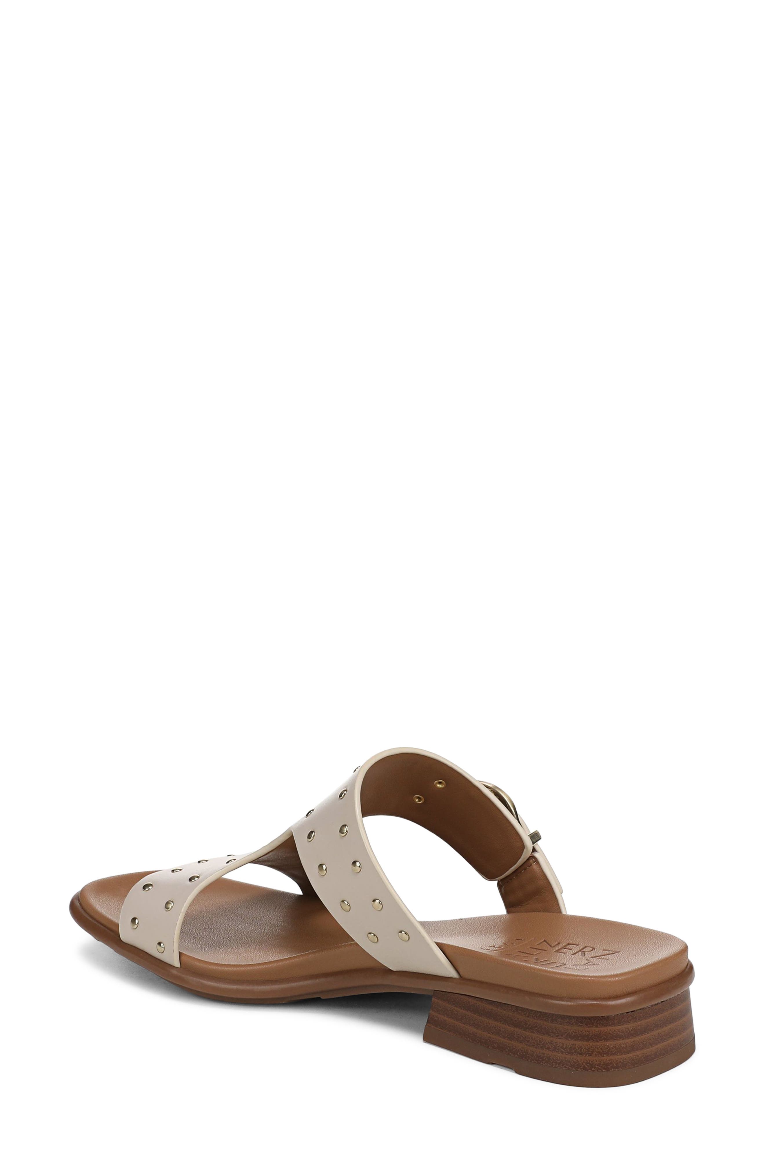 Studded Beach Slide Sandal, Alternate, color, IVORY MIST