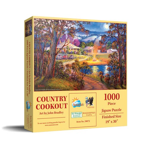 Country Cookout 1000 piece Jigsaw Puzzle for Adults