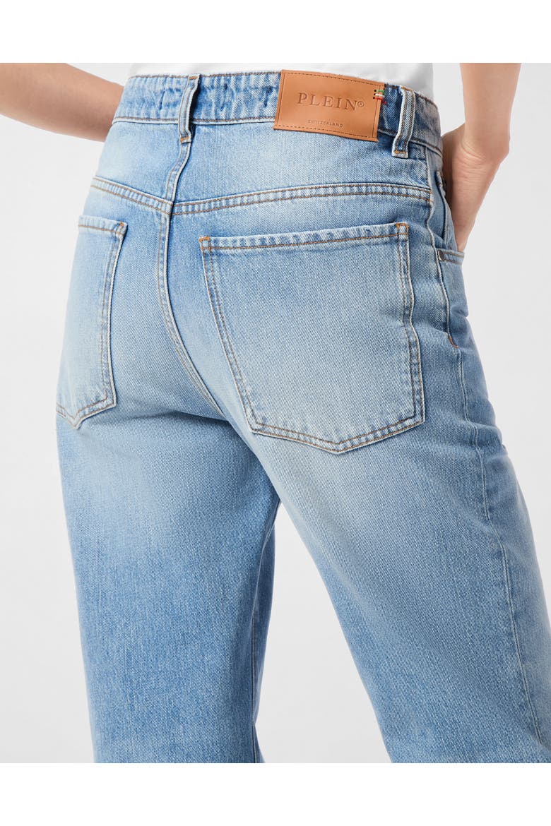 Jeans Straight Cut Women, Alternate, color, Mykonos