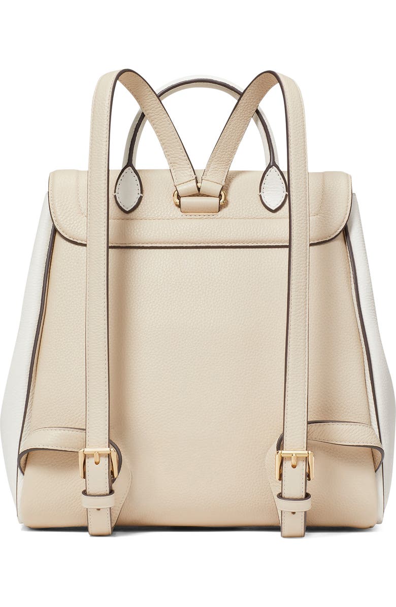 Kate Spade New York knott colorblock pebbled leather backpack, Alternate, color,