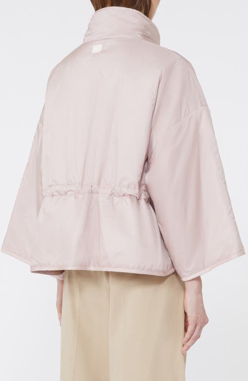 Weekend Max Mara Ronco Water Repellent Quilted Reversible Jacket In Pink