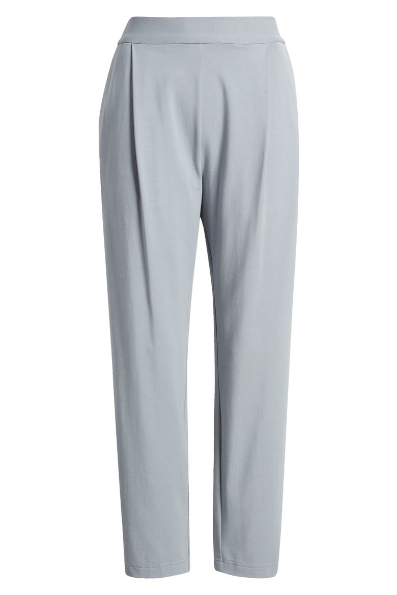 Aleida Jersey Crop Trousers, Alternate, color, STORM CLOUD BLUE