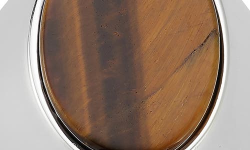 Yield Of Men Tigers Eye Ring In Silver