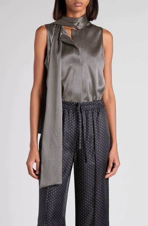 Women's Tie Neck Blouses | Nordstrom