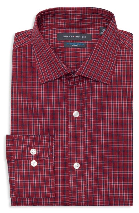 All-Season Stretch Slim Fit Dress Shirt