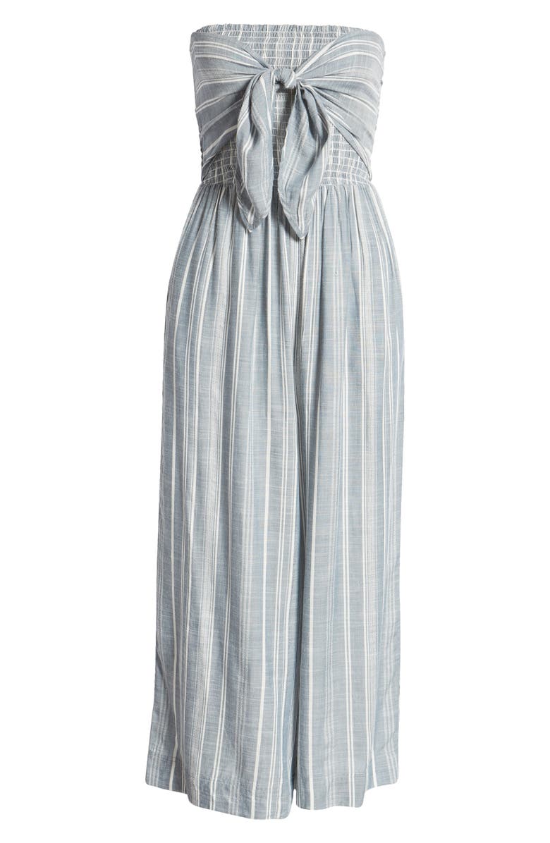 Bishop + Young Elva Strapless Jumpsuit, Alternate, color, 