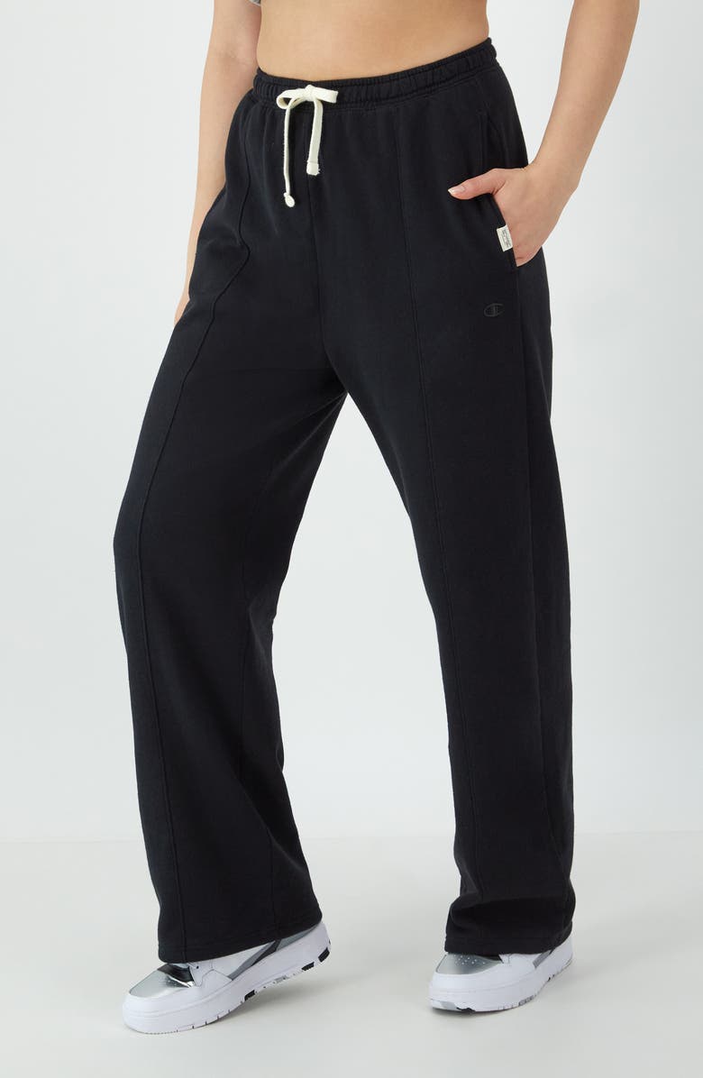 Champion Wide Leg Drawstring Pants, Alternate, color, 