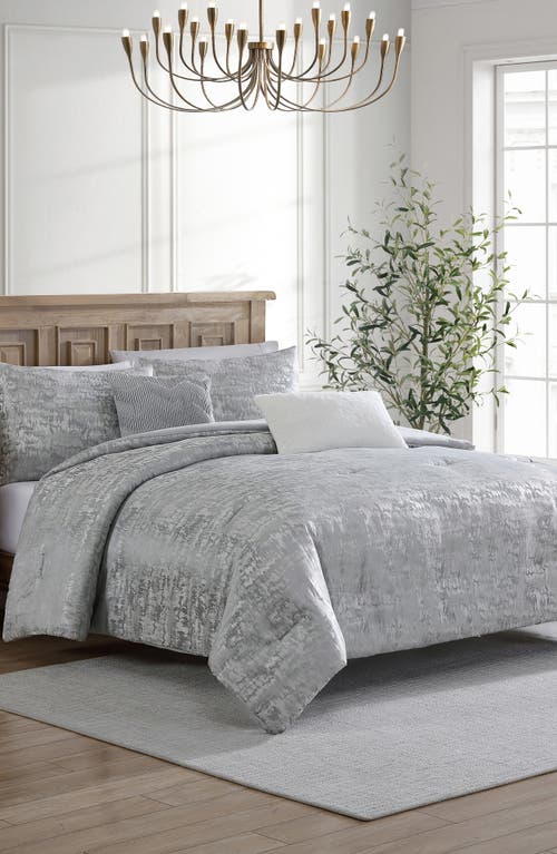 Tahari Lauren 5-piece King Comforter Set In Grey