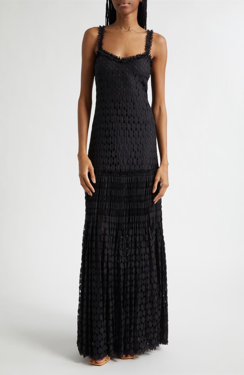 Ulla Johnson Sigrid Gown, Main, color, Noir