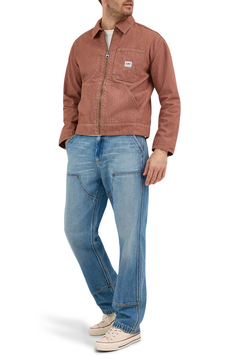 Lee 91W Organic Cotton Denim Workwear Jacket, Alternate, color, 