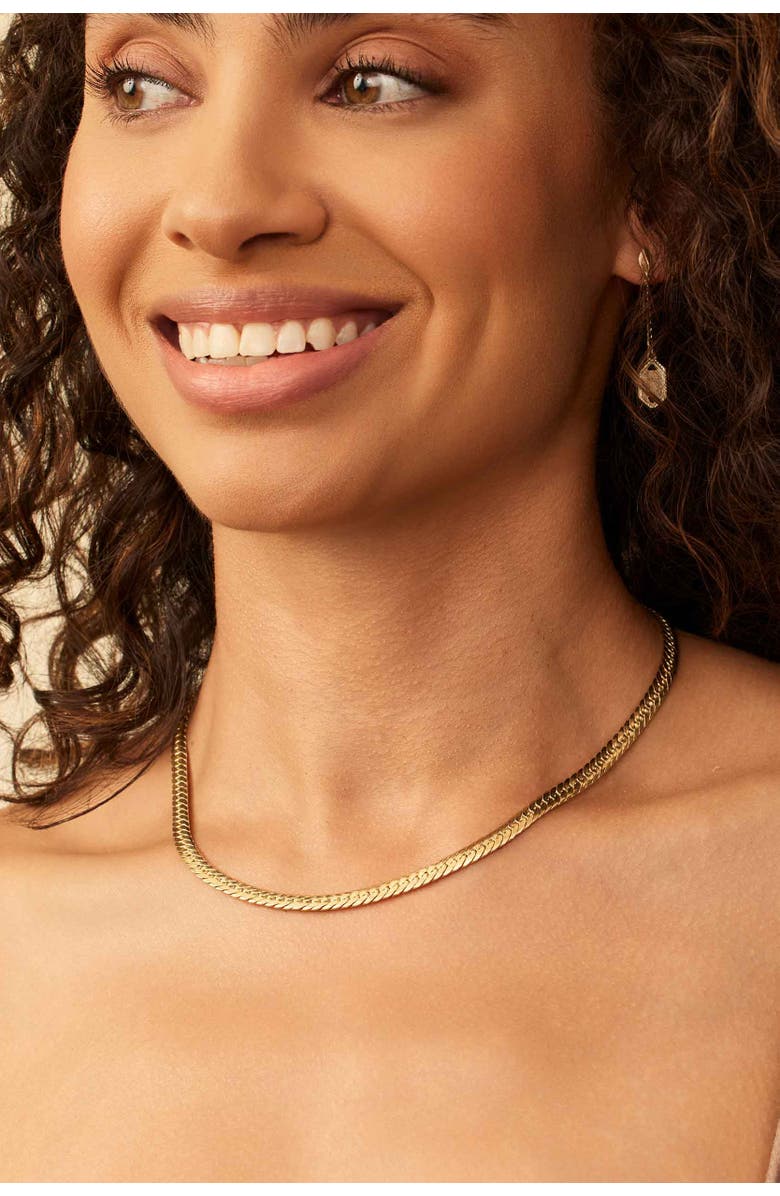 Oradina 18K Yellow Gold Sovereign Strand Necklace, Alternate, color, Yellow Gold