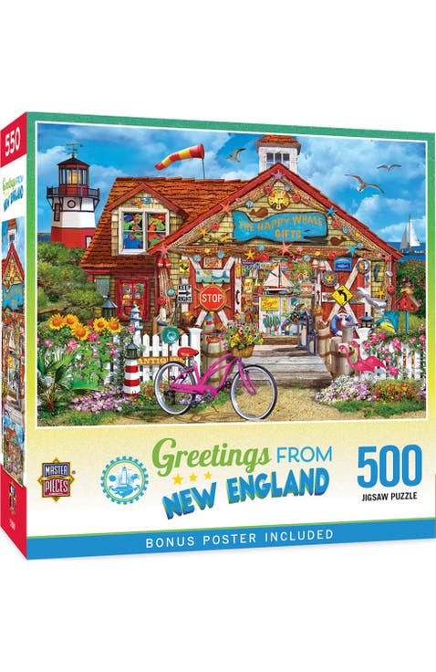 Greetings From New England 500pc Puzzle