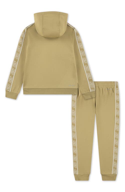 Nike Kids' Dri-fit Zip Hoodie & Joggers Set In Green