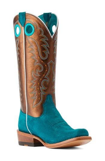 Ariat Futurity Boon Western Boot In Blue