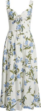 Chelsea28 Floral Midi Dress