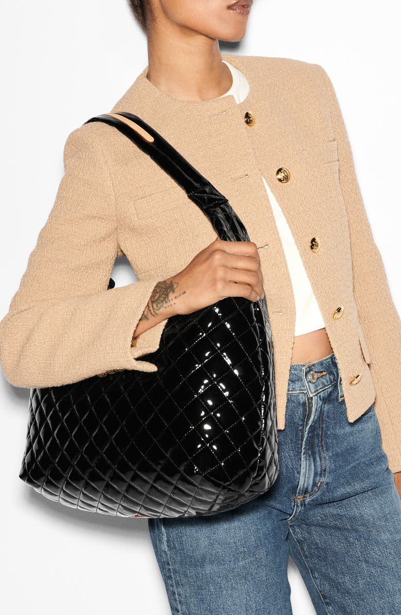 MZ Wallace Large Metro Shoulder Bag, Alternate, color,