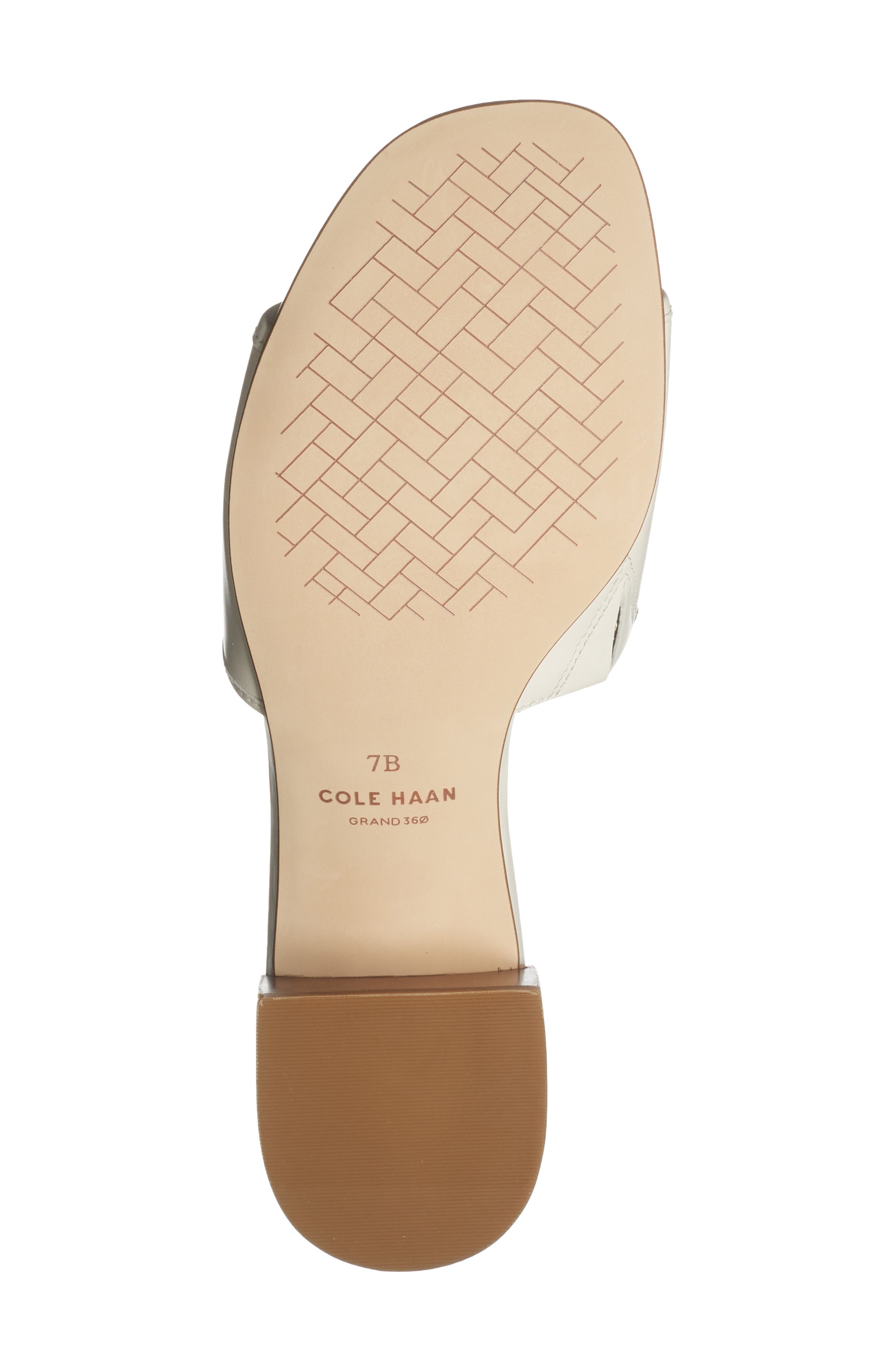 Cole Haan Cailyn Bow Slide Sandal, Alternate, color, Ivory Leather