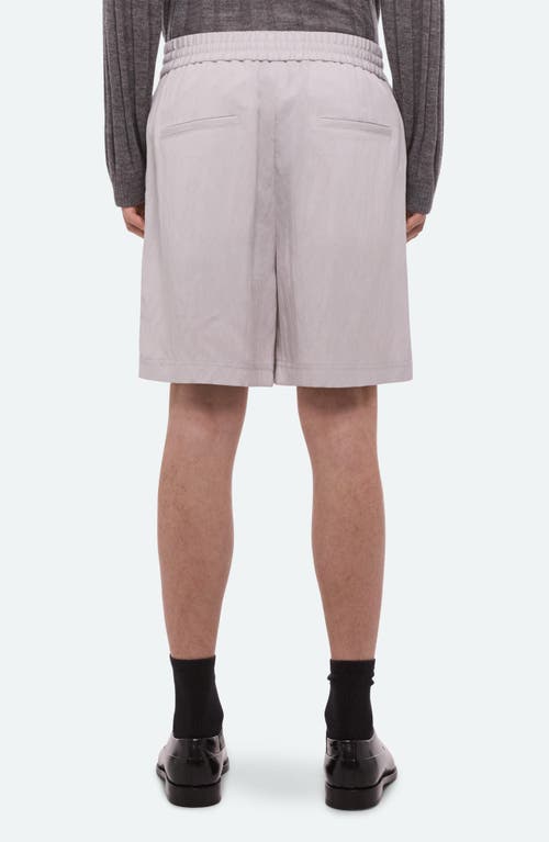 Helmut Lang Relaxed Pull-on Shorts In Ice