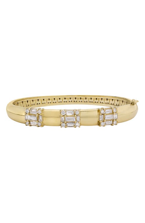 Mindi Mond Clarity Diamond Station Bracelet In Gold