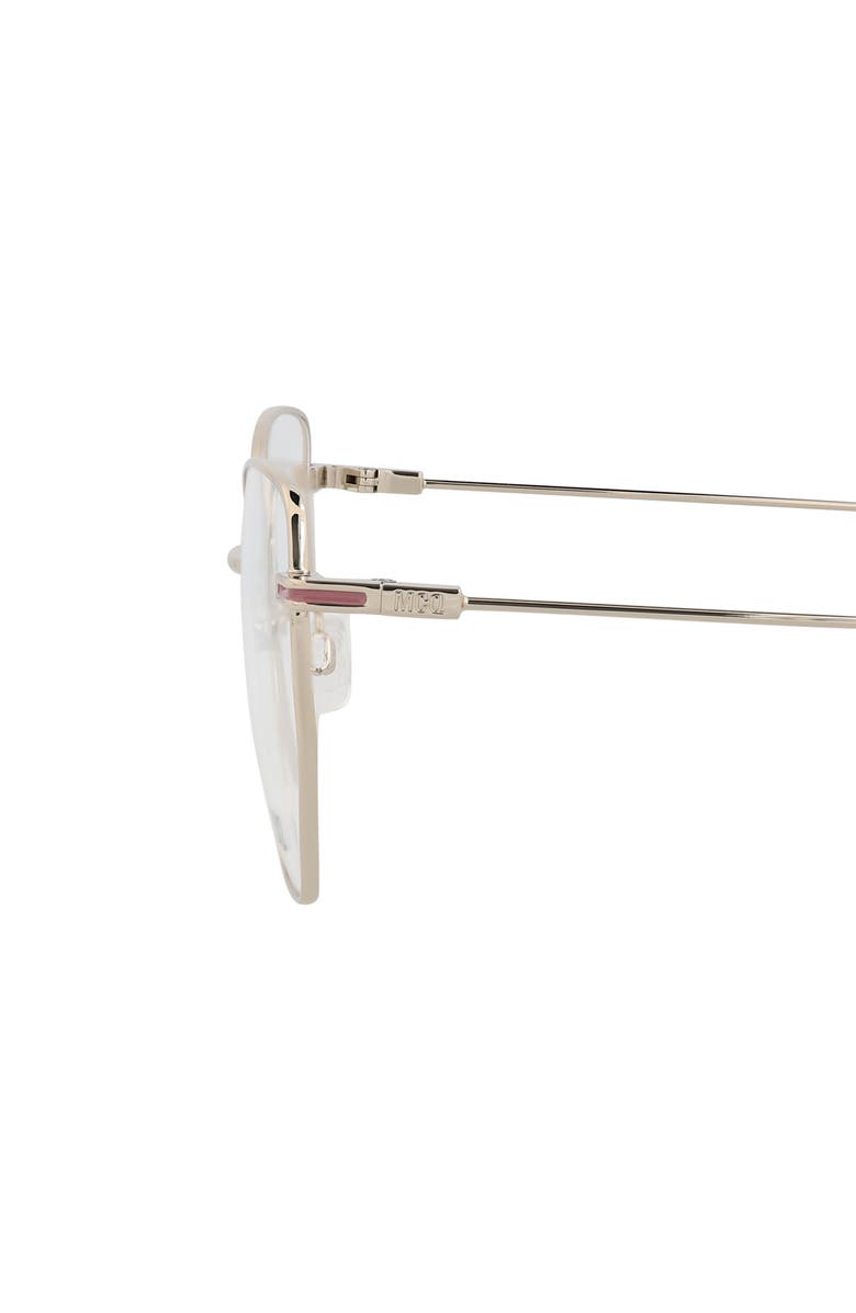 McQueen 55mm Cat Eye Optical Glasses, Alternate, color, 
