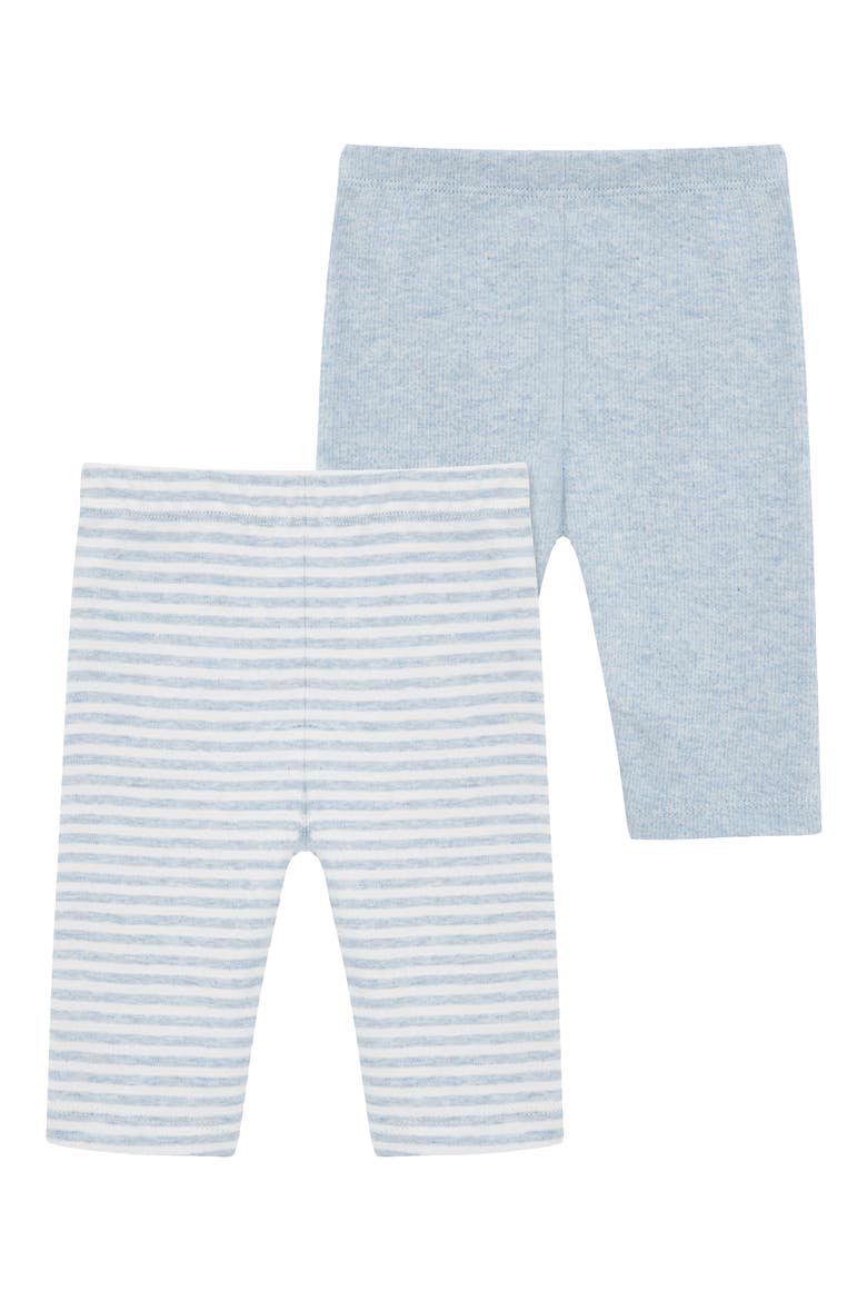 Blue Bear Assorted 2-Pack Cotton Pants (Nordstrom Exclusive), Main, color, BLUE