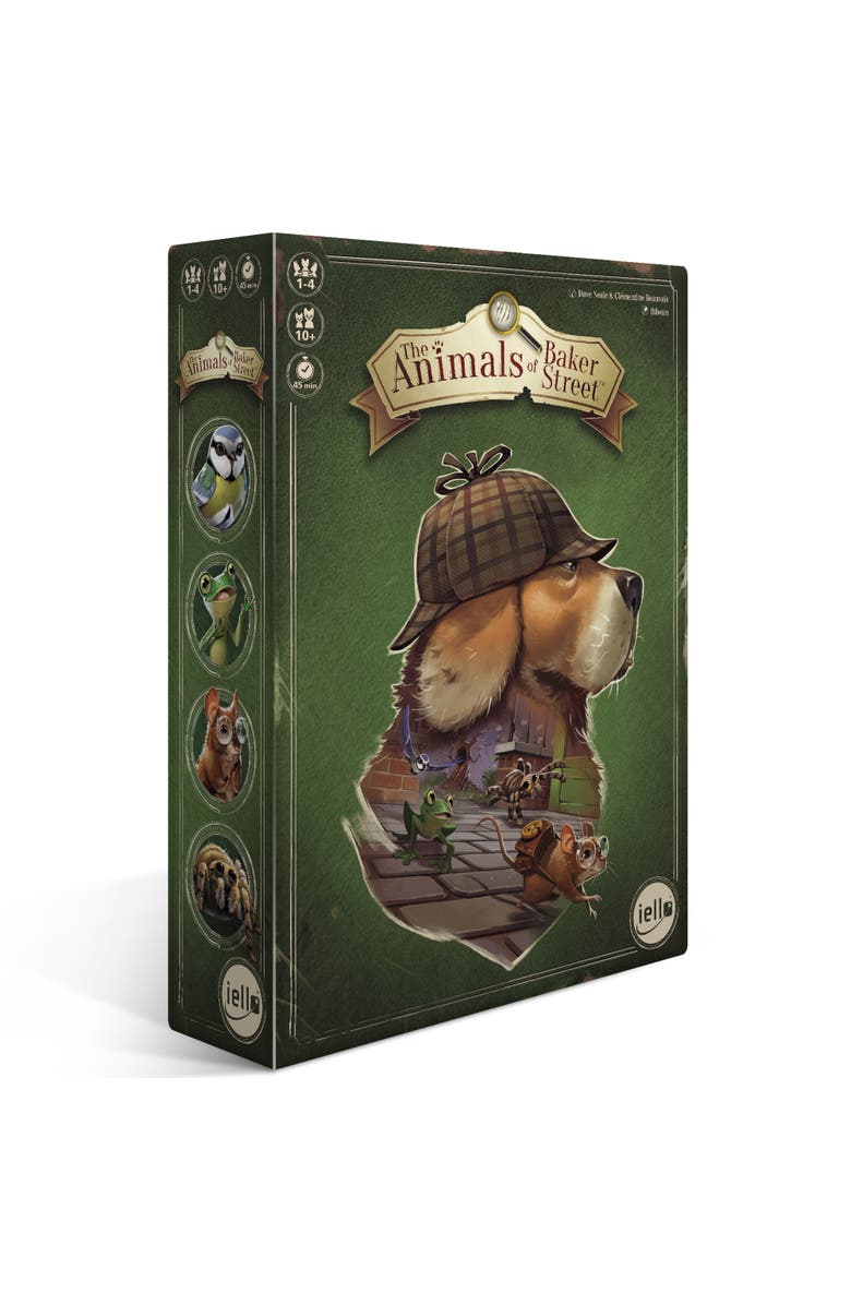 IELLO The Animals Of Baker Street Investigation Game, Main, color, Multicolored
