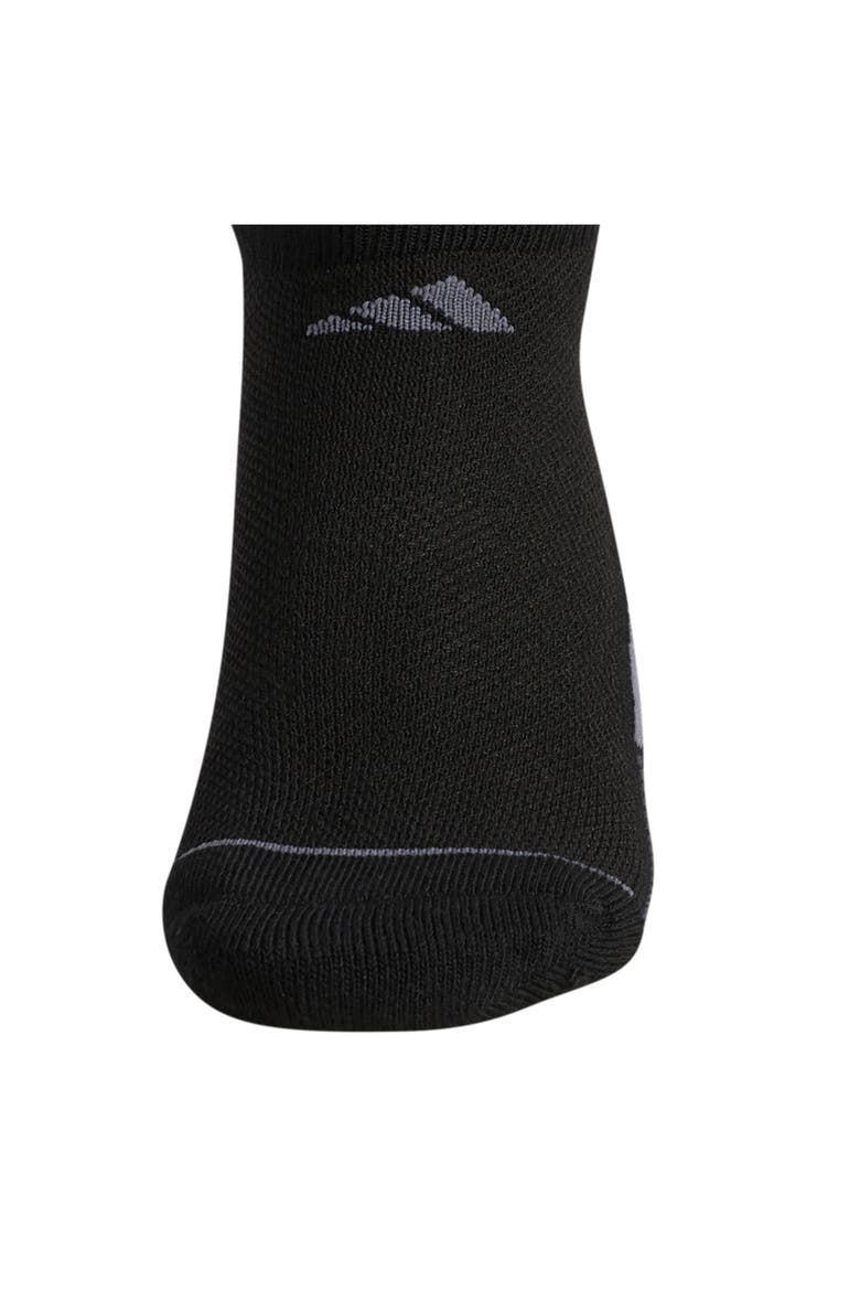 Superlite Stripe No Show Socks - Pack of 3, Alternate, color, BLACK