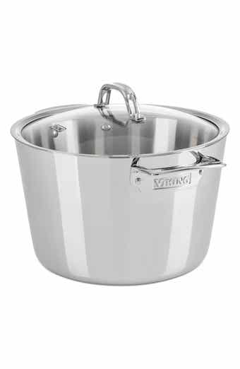Viking Contemporary 8-Quart Stainless Steel Stock Pot