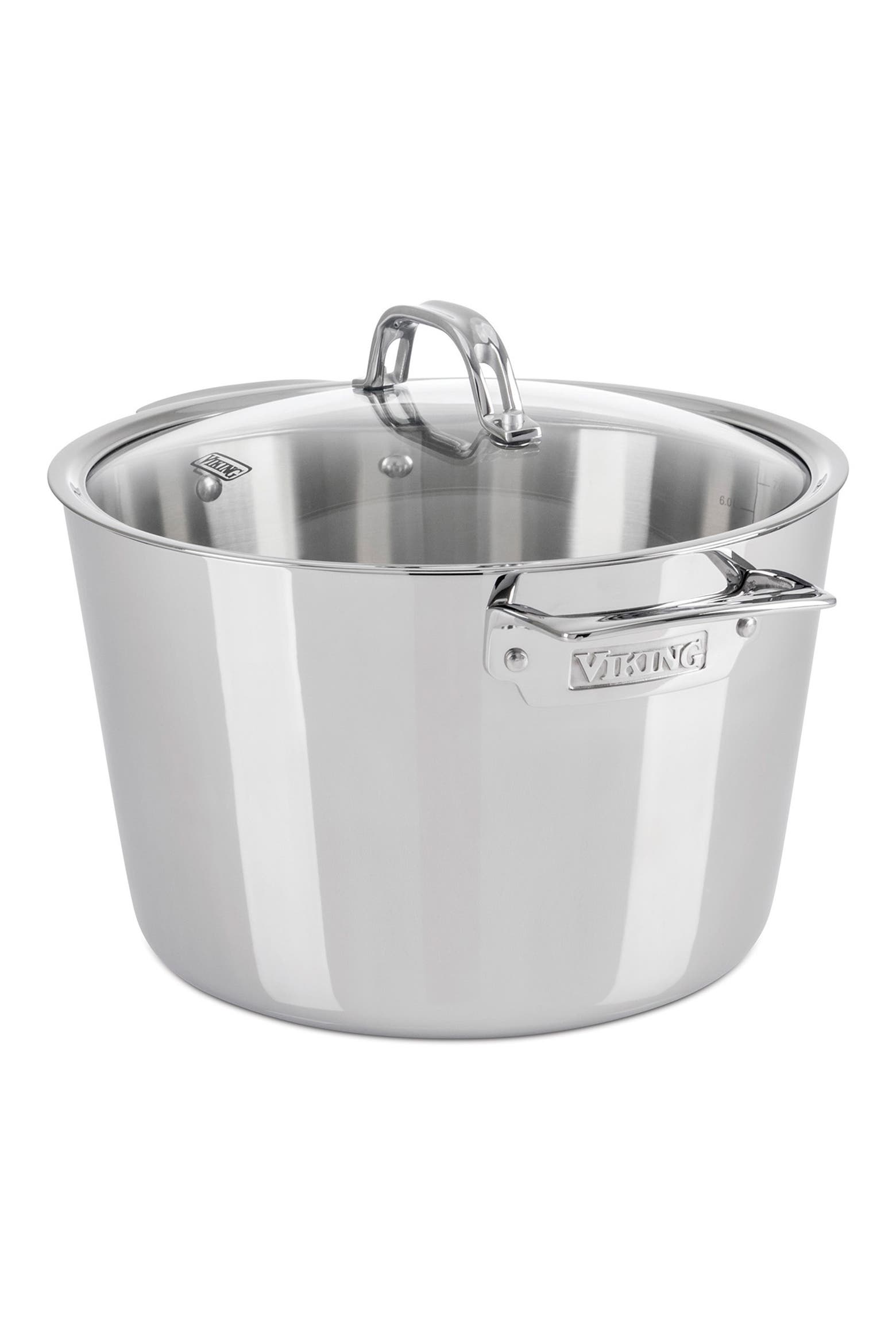 Pot One Currant Color Code Viking Contemporary 8-Quart Stainless Steel Stock Pot | Nordstromrack