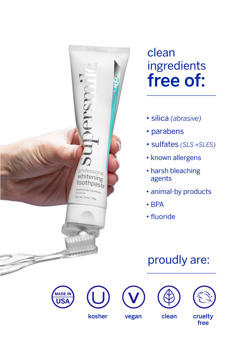 Supersmile Fluoride Free Professional Whitening System - Large, Alternate, color, White