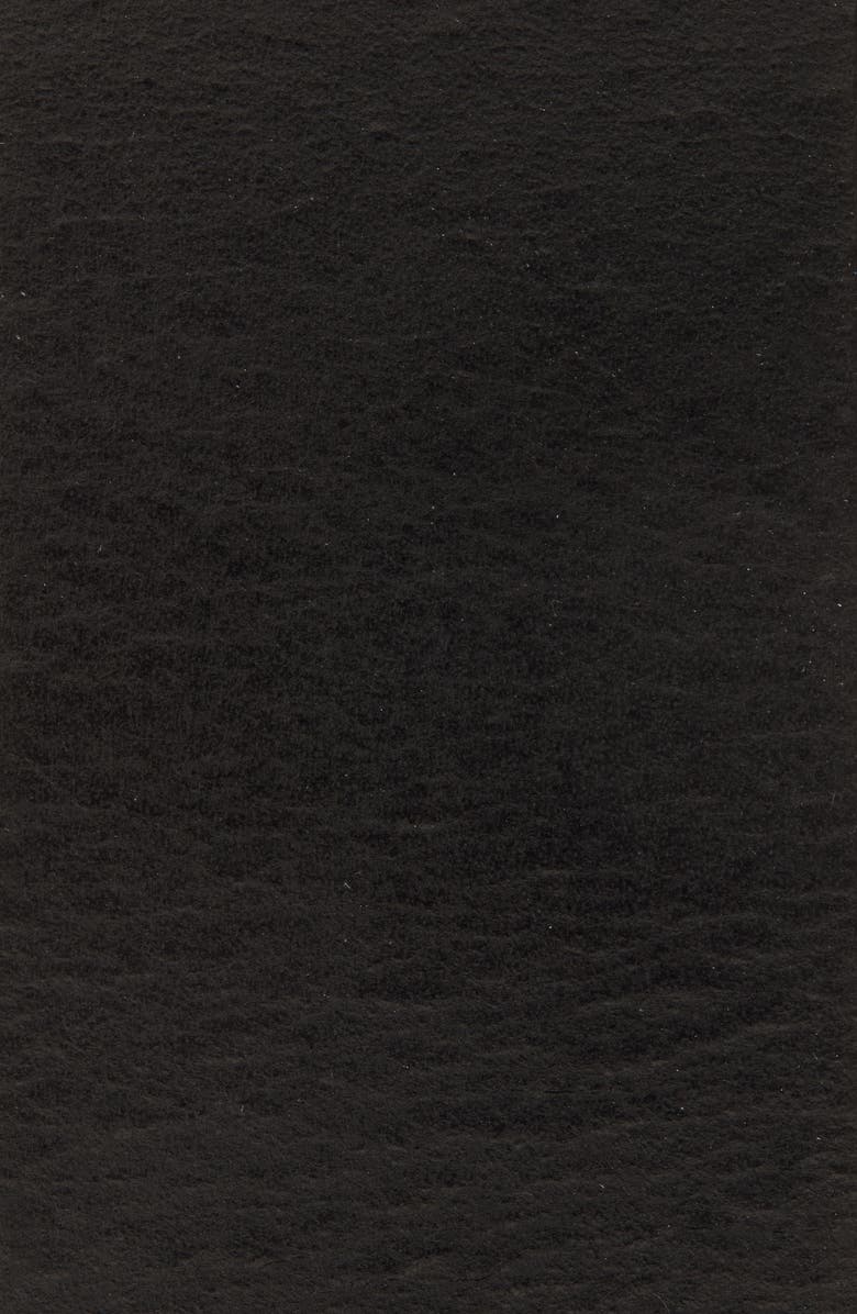 AllSaints Leather Belt, Alternate, color, Black / Matte Black