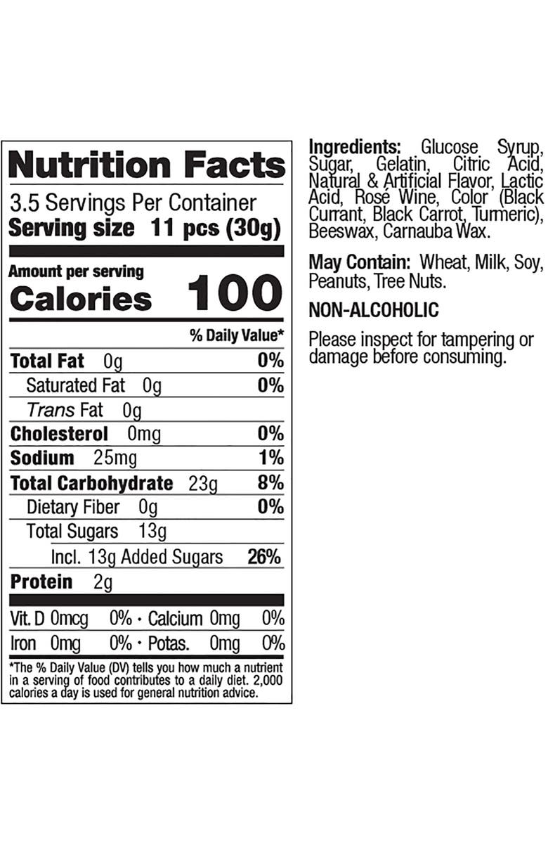 sugarfina Rosè All Day Gummy Bears - Set of 3, Alternate, color, Blue